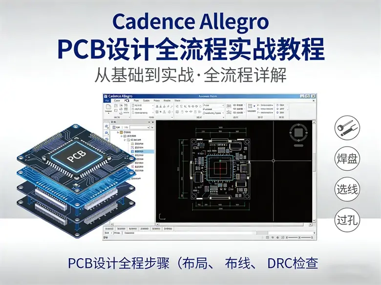 Cadence Allegro PCB 设计 零基础到高速 DDR 量产实战