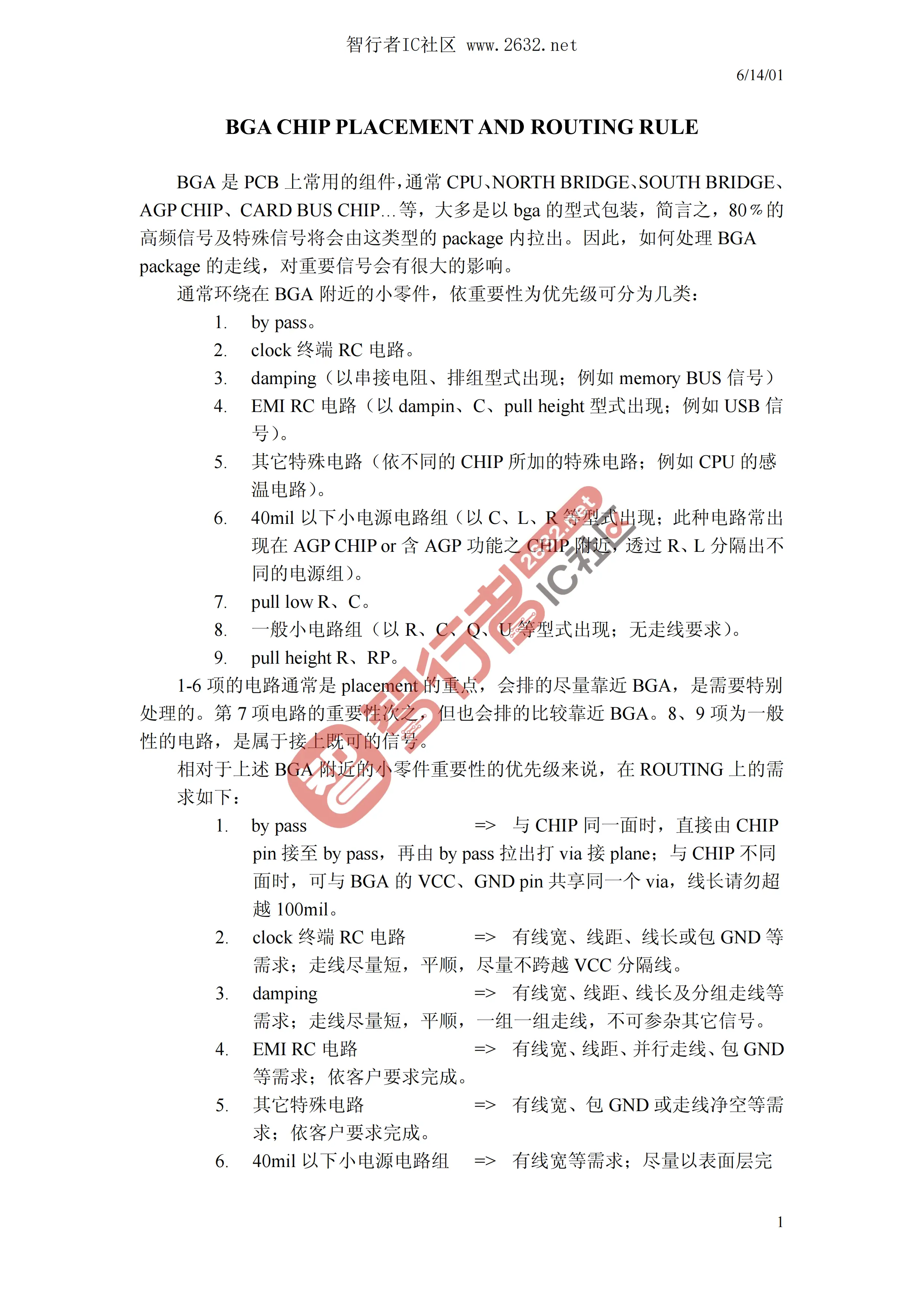 小间距 BGA 走线技巧,PCB 设计必备干货